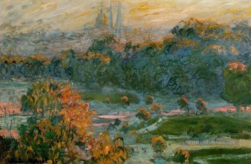 Les Tuleries étudient Claude Monet Peinture à l'huile